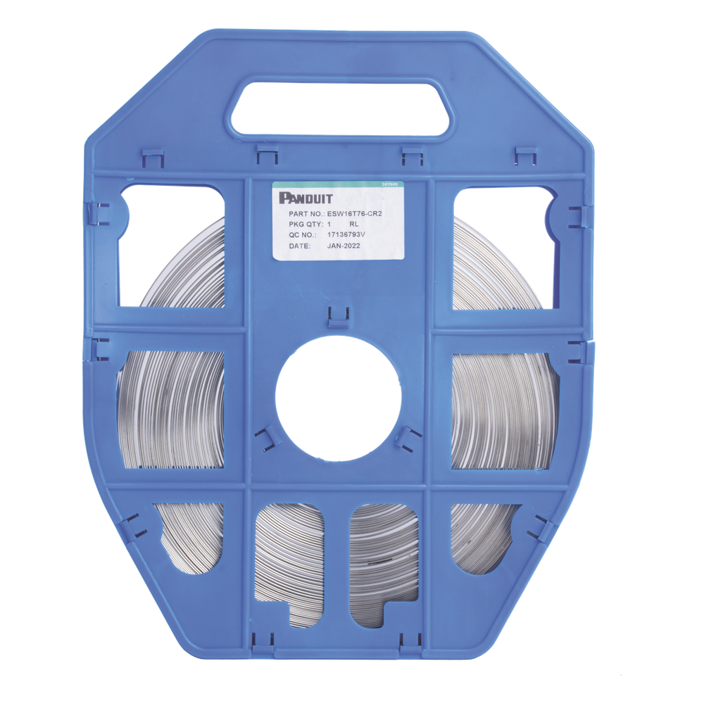 Fleje PanSteel™ de Acero Inoxidable 201, 16 mm de Ancho (5/8), 0.75 mm de Espesor, Rollo de 30.5 metros