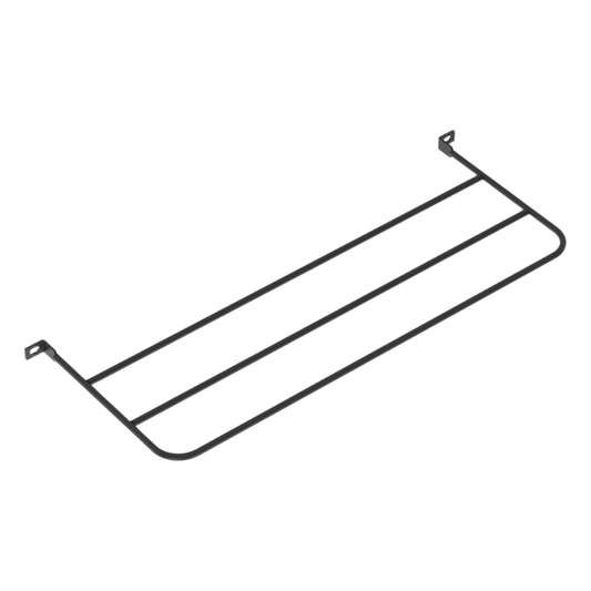 Barra para Aliviar Tensión o Peso Atrás de Patch Panel, Extendida de 7 Pulgadas, Color Negro