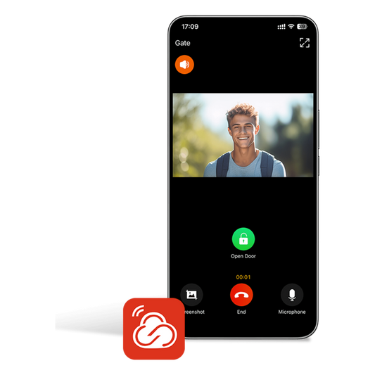 Licencia Permanente, Un Usuario Principal y 4 usuarios adicionales para App Fanvil Link , Monitoreo, Apertura Remota, Creación de Códigos QR