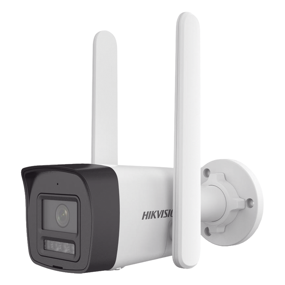 [Dual Light + 4G] Bala IP 4 Megapixel / Lente 2.8 mm / 30 mts IR + 30 mts Luz Blanca / Micrófono Integrado / ACUSENSE Lite / Exterior IP67 / H.265 / Micro SD