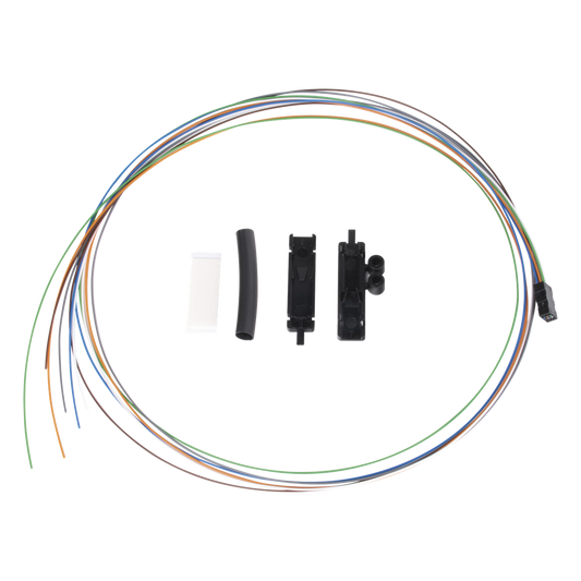 Kit Fan-Out de 6 Fibras, Para Convertir de 250 a 900 Micras, 1 Metro (3.28 Pies)