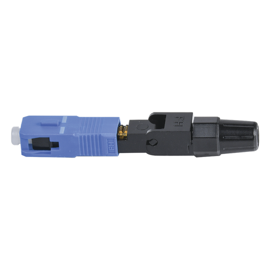 Conector Rápido de Instalación en Campo, Monomodo, SC/UPC, Pre-Pulido, Re-Terminable, Ideal para Aplicaciones FTTx