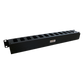 Organizador de cables horizontal de 19", 1UR