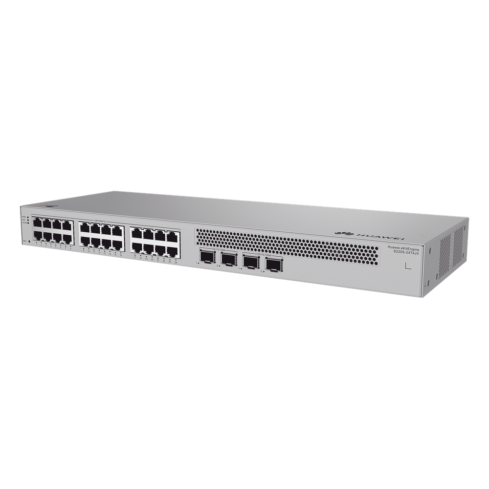 Switch de Acceso Gigabit Administrable Capa 2 / 24 puertos 10/100/1000 Mbps / 2 Puertos 2.5GE SFP + 2 Puertos 10GE SFP+ Uplink  / ERPS / IMGP Snooping / DHCP Snooping / Administración Nube Gratis