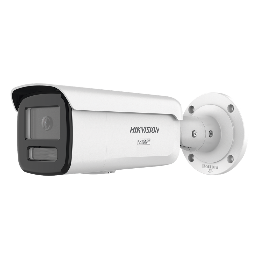 [Dual Light + ColorVu 3.0 + HikAI] Bala IP 8 Megapixel / Lente 4 mm / 60 mts IR + Luz Blanca / Exterior IP67 / WDR 130 dB / ACUSENSE 3.0 / Metal / NEMA 4X / ACUSEEK