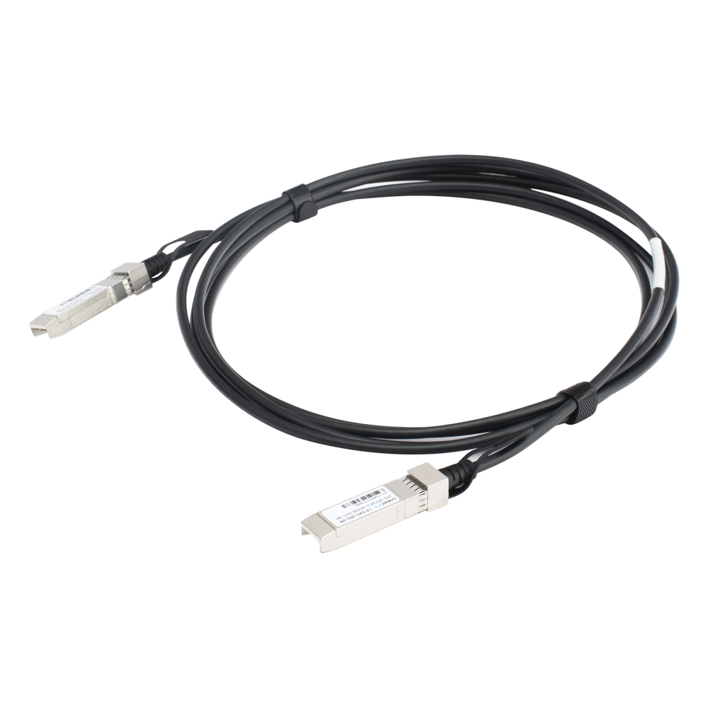 Cable DAC SFP28 de 25 Gbps a 25 Gbps / Passive Direct Attach Copper Twinax Cable / Longitud: 3 metros
