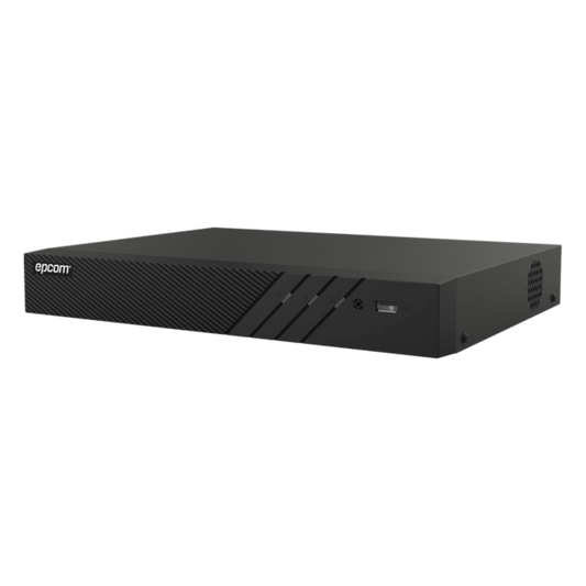 DVR 8 Canales TURBOHD + 4 Canales IP / 5 Megapixel Lite - 3K Lite / Audio Bidireccional por Coaxitron  / ACUSENSE (Evita falsas alarmas) / 1 Bahía de Disco Duro / Salida de Video en Full HD
