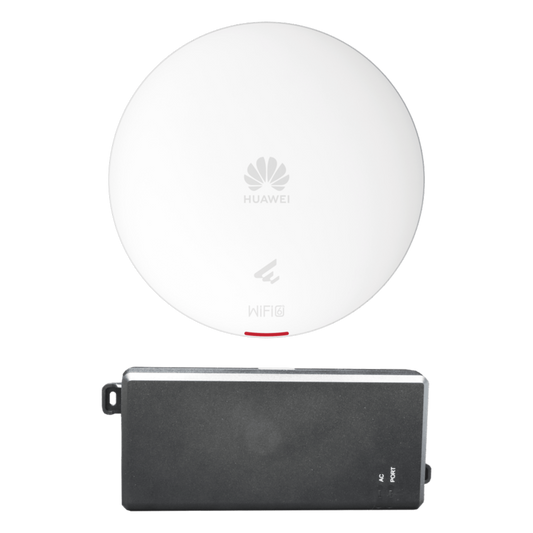 Kit Demo de Punto de Acceso eKit Wi-Fi 6 / 1.775 Gbps / Doble banda / Smart Antenna / Seguridad WPA3 / Sin licenciamiento / Con Inyector PoE