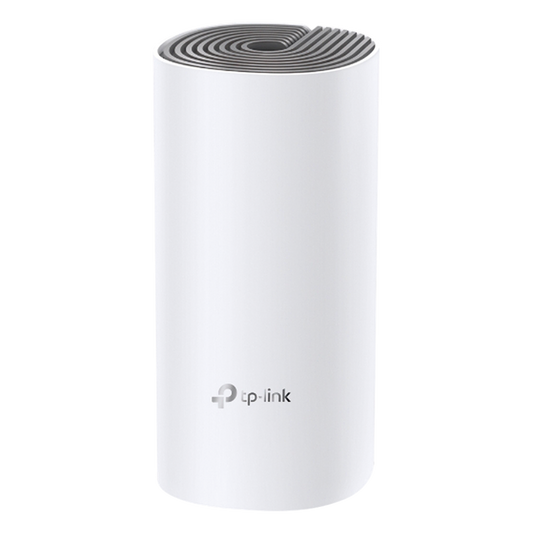Router Inalámbrico MESH Interior para Hogar / Doble Banda Wi-Fi 5 AC1200 Mbps / 2 Puerto Gigabit WAN/LAN / 2 Antenas Internas / Administración Mediante la App Deco (iOS, Android)
