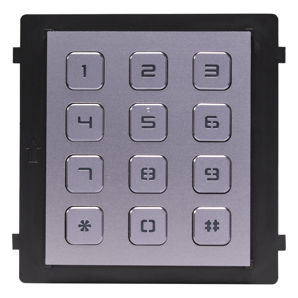 Módulo de Teclado para Frente de Calle  Modular / Desbloqueo de Puerta Mediante Código / Llamada a monitor.