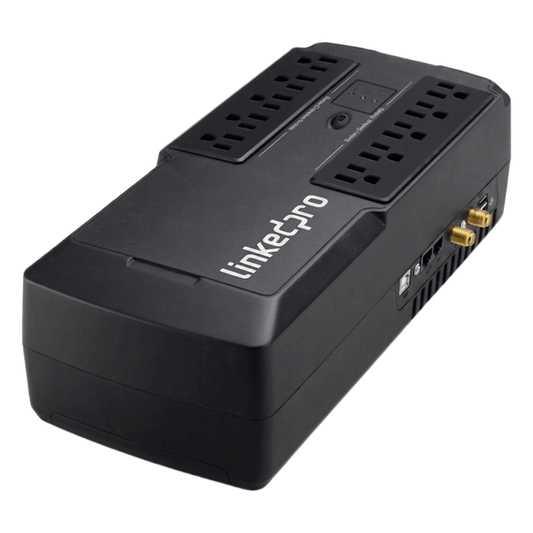 UPS de 350 VA/255 W, Topología Standby, Entrada 120 Vca NEMA 5-15P, Tipo Gabinete Compacto, Con 6 Tomas NEMA 5-15R