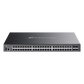 Switch Lite L3 Gestionable Apilable / 48 Puertos Gigabit PoE++ / 4 Slots 10G SFP+ / Presupuesto PoE 770W / Fast PoE y Perpetual PoE / Apilamiento Físico de 4 Unidades / L3: RIP, OSPF, VRRP / Gestión Cloud Omada SDN