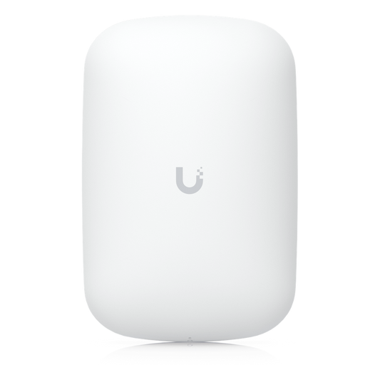 Extensor WiFi 6 UniFi / Hasta 5.3 Gbps Agregados / Doble Banda 2.4 y 5 GHz / MIMO 2x2 y 4x4 con Beamforming / Conexión Directa a Contacto Eléctrico / 300+ Clientes Concurrentes / Gestión UniFi Network / Exclusivo para Equipos UniFi