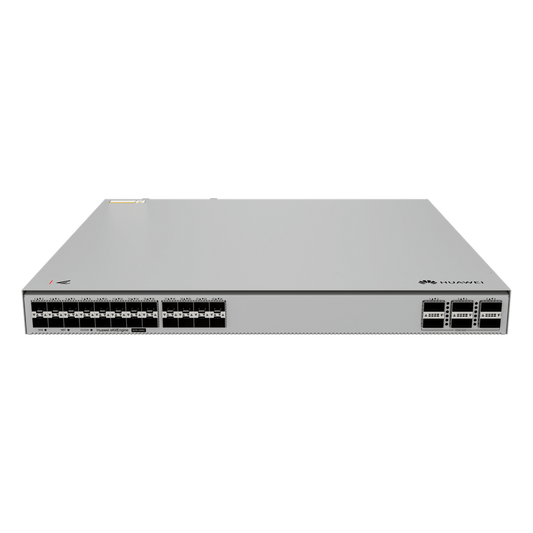 Switch 10GE Core / 24 Puertos 10GE SFP+ / 6 Puertos 100GE QSFP28 / Switching 1680 Gbps / Forwarding 1250 Mpps / iStack / Gestión Cloud / SME