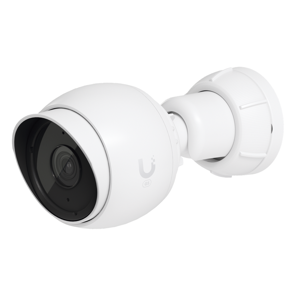 Cámara IP UniFi G5 Bullet 2k (4MPX), 30 FPS, para interior/exterior IP55 resistencia IK04 / micrófono / visión nocturna IR hasta 9 mts / detecciones inteligentes