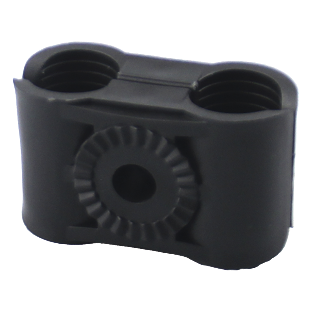 Paquete de 10 Sujetadores Plasticos Para Cable Coaxial de 1/2"
