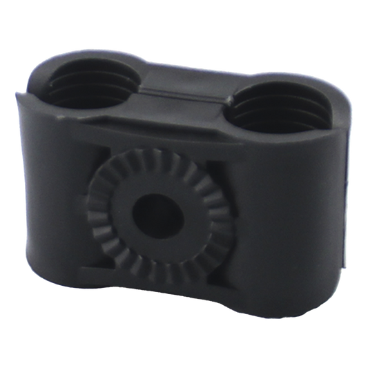 Paquete de 10 Sujetadores Plasticos Para Cable Coaxial de 1/2"