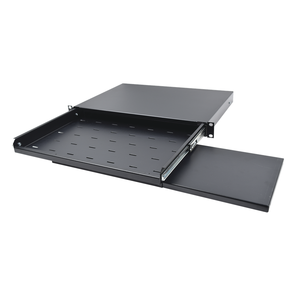 Charola Abatible para Teclado y Ratón con Rack de 19", 1UR