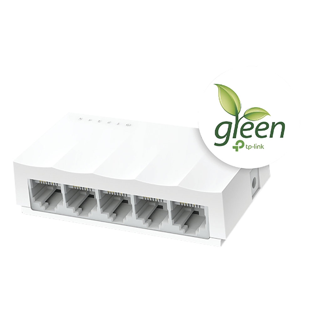 Switch para escritorio 5 puertos 10/100Mbps