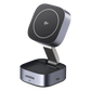 Cargador Inalámbrico 2 en 1 25W / Tecnología Magnética Qi 2 / 15W para Teléfono + 5W para Auriculares / Puerto USB-C 5W / Protecciones Múltiples / Cable USB-C Incluido