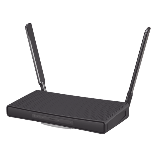 (hAP ac3)  Router inalámbrico de doble banda con 5 puertos Gigabit Ethernet y antenas externas de alta ganancia