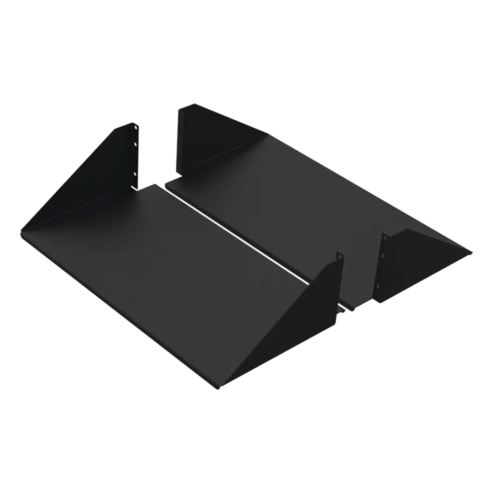 Charola Para Soportar Equipos en Rack de 19in, Frontal y Posterior, Capacidad de 136 Kg, 3UR