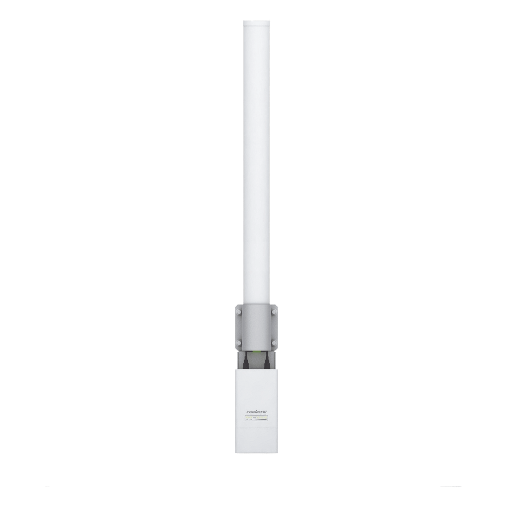 Antena omnidireccional, potente cobertura de 360°, doble polaridad MIMO 2x2, frecuencia 2 GHz (2.35-2.55 GHz) de 10 dBi