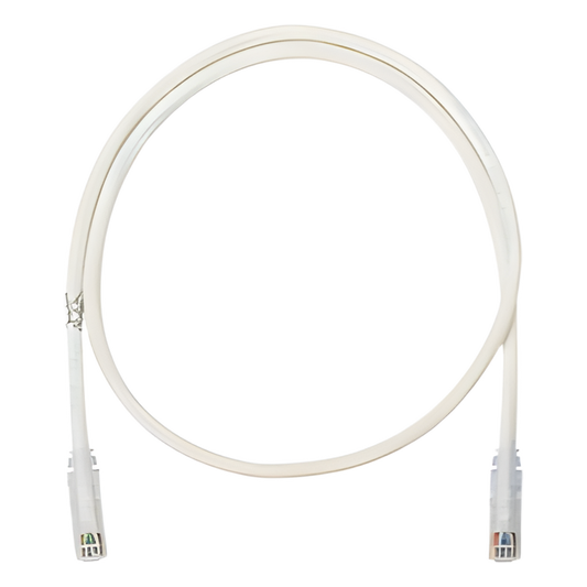 Cable de Parcheo UTP Categoría 6, con Plug Modular en Cada Extremo - 3 Metros (9.84 Pies) - Blanco Mate