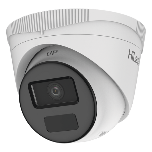 HiLook Series / Turret IP 2 Megapixel / Lente 2.8 mm / 20 mts IR / Exterior IP67 / PoE / dWDR / H.265+ / ONVIF