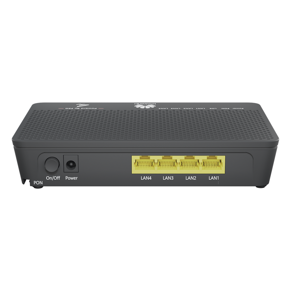 HUAWEI MiniFTTO - ONU / 4 puertos 10/100/1000Mbps + 1  PON (SC/UPC)/ Downstream 2.488 Gbps / Upstream 1.244 Gbps / modo puente / Administración Nube