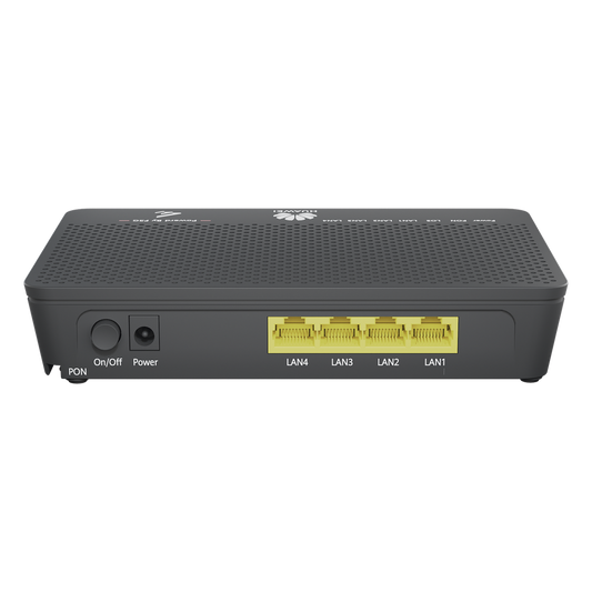 HUAWEI MiniFTTO - ONU / 4 puertos 10/100/1000Mbps + 1  PON (SC/UPC)/ Downstream 2.488 Gbps / Upstream 1.244 Gbps / modo puente / Administración Nube