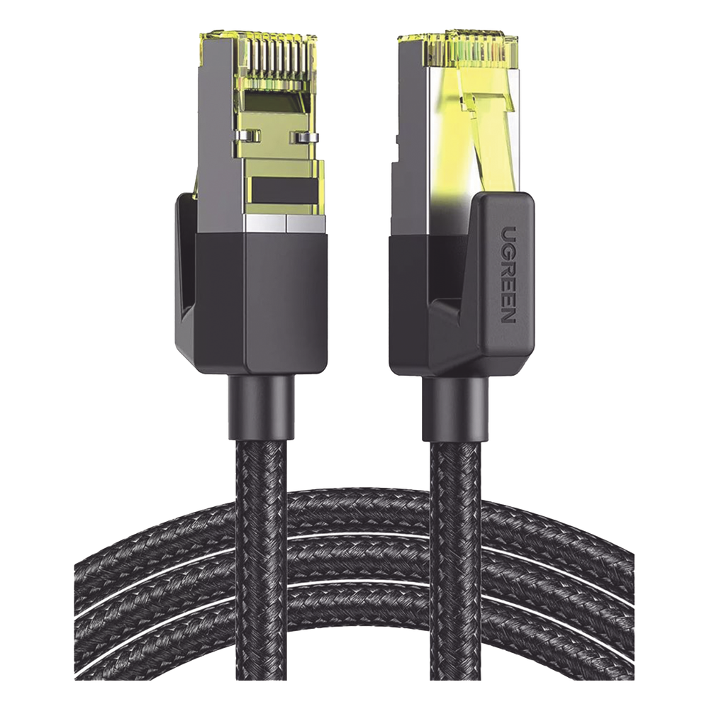 Cable Ethernet Cat7 CLASS F/FTP Redondo con Malla de Nylon 5 Metros (16.40 Pies)