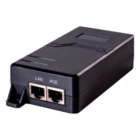 Inyector PoE de 56 V, Puertos de 2.5 GHz, Hasta 56 W
