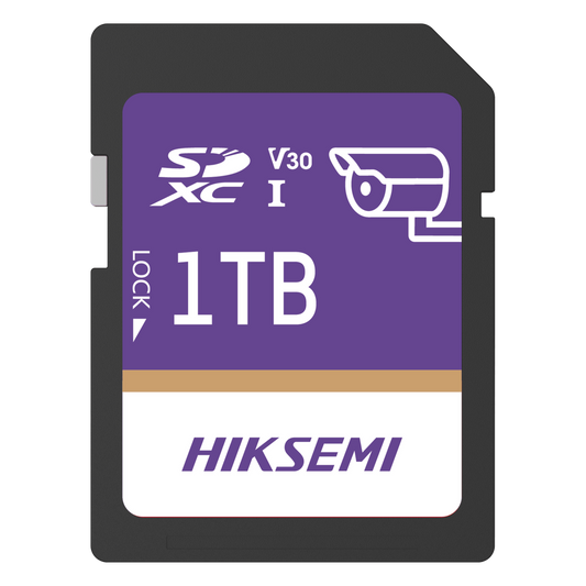 Tarjeta SD GuardPro P10 / 1 TB / 100 MB/s Lectura / 90 MB/s Escritura / Clase 10 U3 V30 / 3D TLC NAND / Especializada Para Videovigilancia 24/7