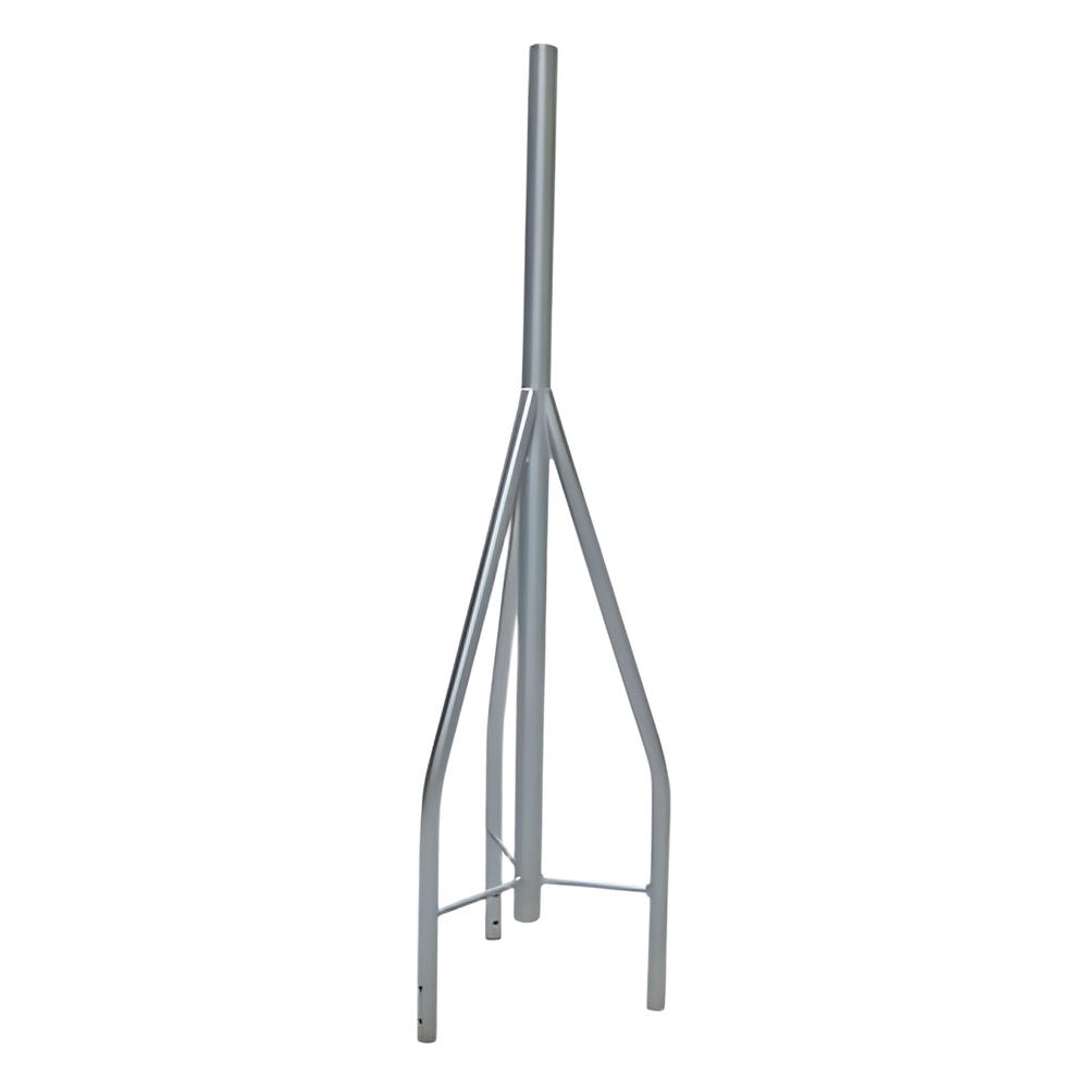 Tramo de Remate / Copete, tubo industrial 1 1/4" con tubo central 2 3/8" galvanizado por inmersión en caliente.