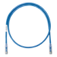 Cable de Parcheo UTP Categoría 6, con Plug Modular en Cada Extremo - 3 Metros (9.84 Pies) - Azul