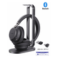Diadema Inalambrica BH76 Plus With Charging Stand Teams Black USB C/A de Yealink con Audio HD y Certificación para Microsoft Teams