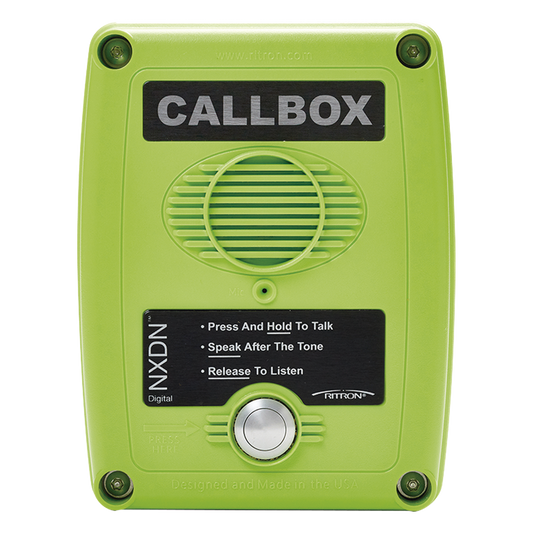 Callbox Digital NXDN, Intercomunicador  Inalámbrico  UHF 450-470MHZ,  Color Verde