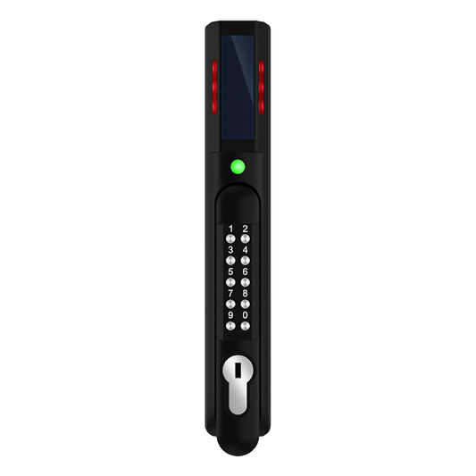 Chapa de Seguridad SmartZone™, Con Lector de Tarjetas de Frecuencia Dual (125 kHz y 13.56 MHz), Teclado de Autenticación y Sensor de Humedad Integrado