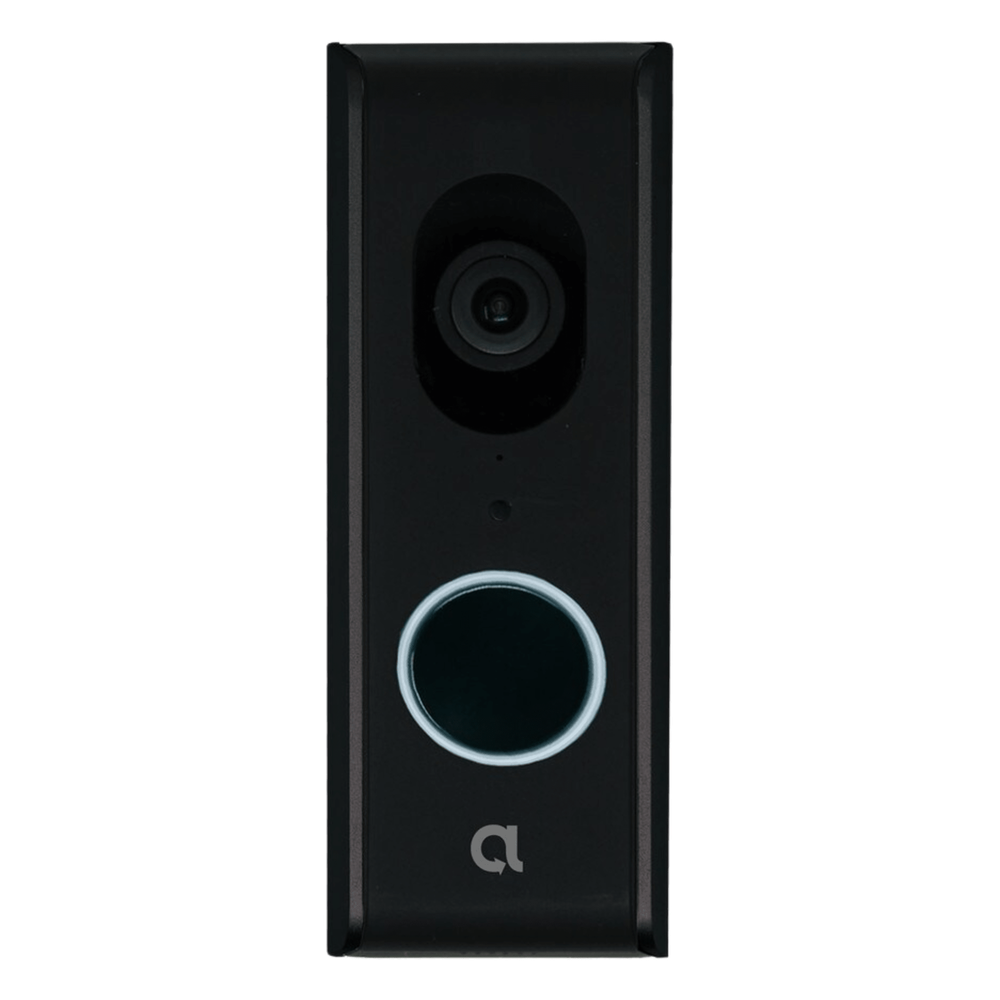 Videoportero IP ALULA / 1080P HD / 2MP / 140° Campo Visión / Visión Nocturna 4.9 m (16 ft) / Audio Bidireccional / IP55 / Wi-Fi 2.4GHz / Micro SD 128GB