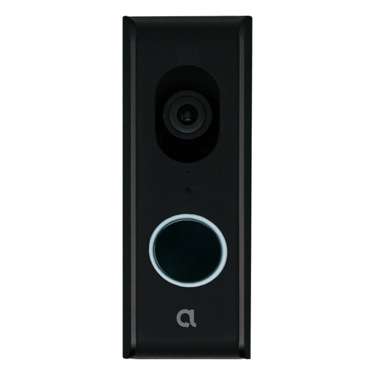 Videoportero IP ALULA / 1080P HD / 2MP / 140° Campo Visión / Visión Nocturna 4.9 m (16 ft) / Audio Bidireccional / IP55 / Wi-Fi 2.4GHz / Micro SD 128GB