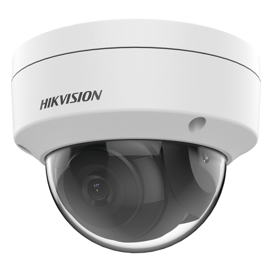 Domo IP 4 Megapixel / Lente 2.8 mm / 30 mts IR / WDR 120 dB / Exterior IP67 / Hik-Connect P2P / H.265+ / PoE / ONVIF