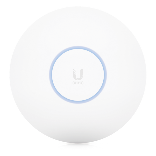 Access Point UniFi WiFi 6 Pro doble banda, para interior, hasta 5.3 Gbps, 5 GHz (MU-MIMO 4x4 y OFDMA) y 2.4 GHz (MIMO 2x2)