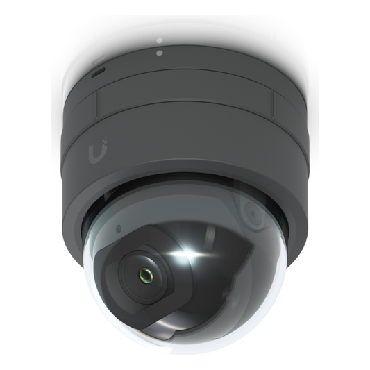 Cámara IP UniFi G5 Domo Ultra Color Negro, Bajo Perfil para Interior, 2K (4MPX), Ángulo Amplio 102.4°, Visión Nocturna IR Hasta 20mts, Detección de Eventos, para Pared o Techo