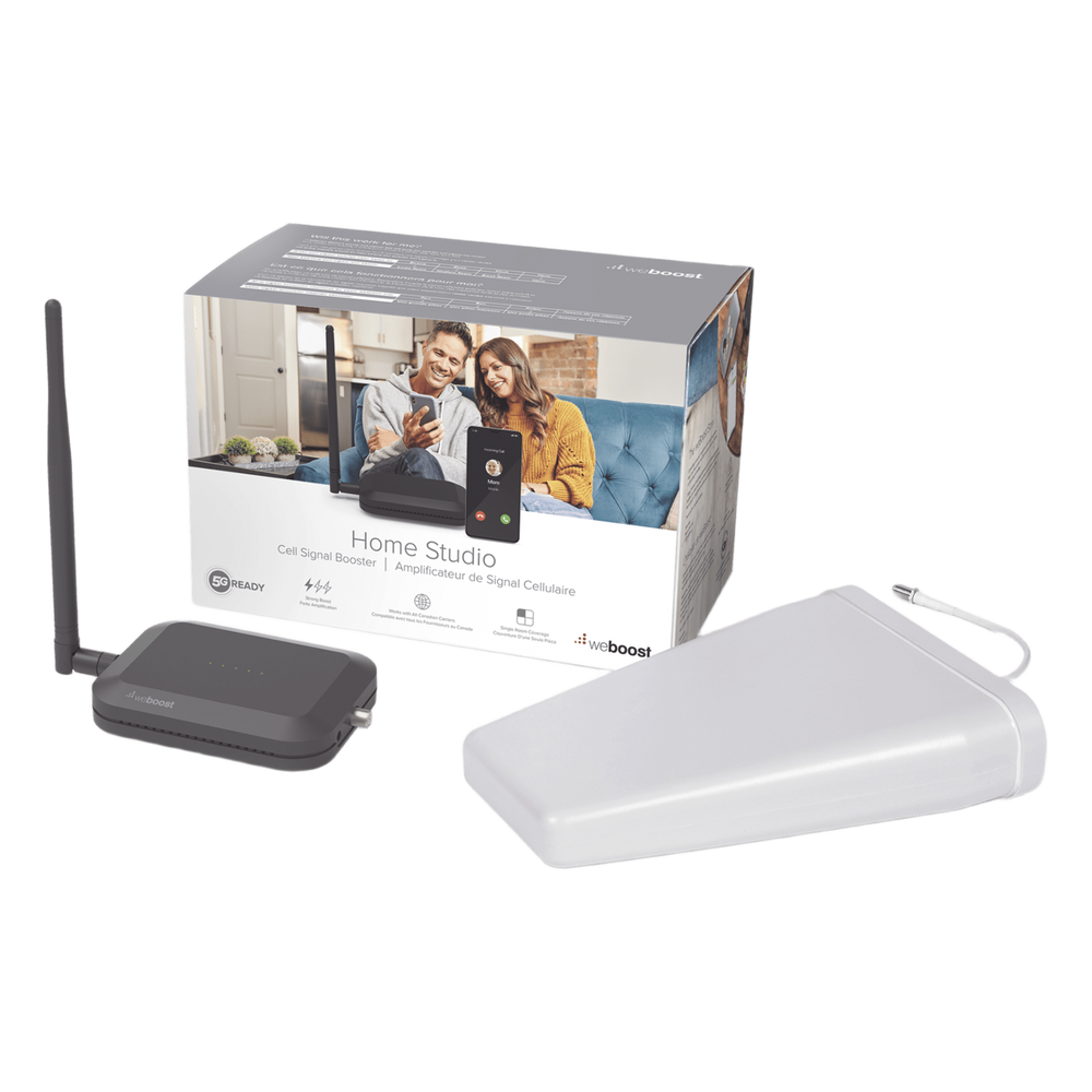 KIT de Amplificador de Señal Celular Home Studio/ Datos 2G, 3G, 4G / Llamadas / Mejora la señal para cubrir hasta 60 m² como una habitación, casa pequeña o departamento.