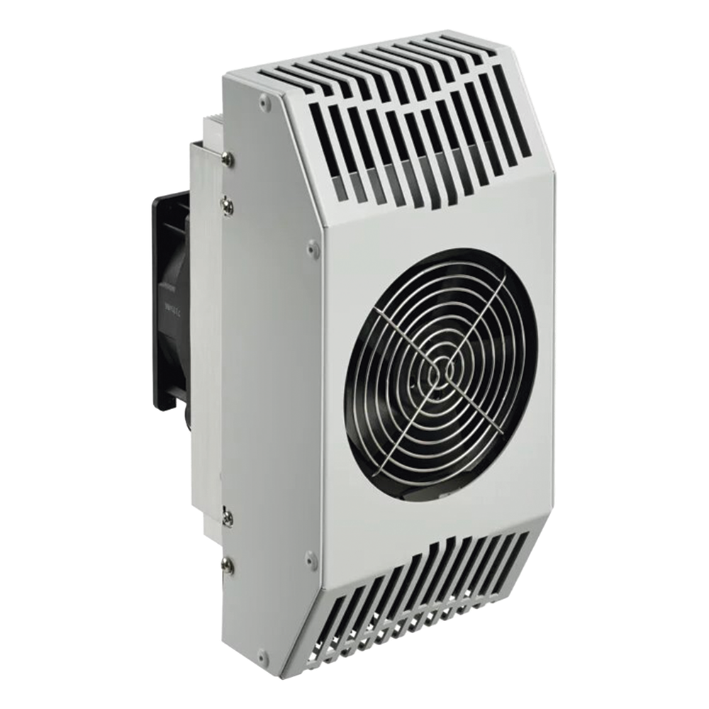 Refrigerador Termoeléctrico / 24V DC / 52W (178 BTU/h) / Interiores y exteriores / Efecto Peltier / Enfriamiento y Calentamiento / Acero Gris RAL 7035 / Montaje Vertical-Horizontal / -40°C a 55°C (-40°F a 131°F)