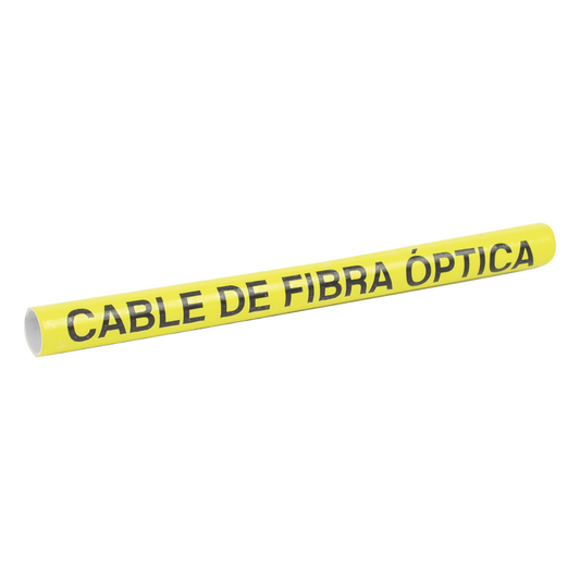 Marcador de Fibra Óptica Color Amarillo, Diámetro de Aplicación de 6.4 a 12.5 mm