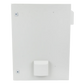 Gabinete Ventilado de Acero IP55 Uso en Exterior (600 x 800 x 300 mm) con Placa Trasera Interior Metálica y Compuerta Inferior Atornillable. Incluye Ventilador, Ventilas, filtros, Chapas y Llave T.