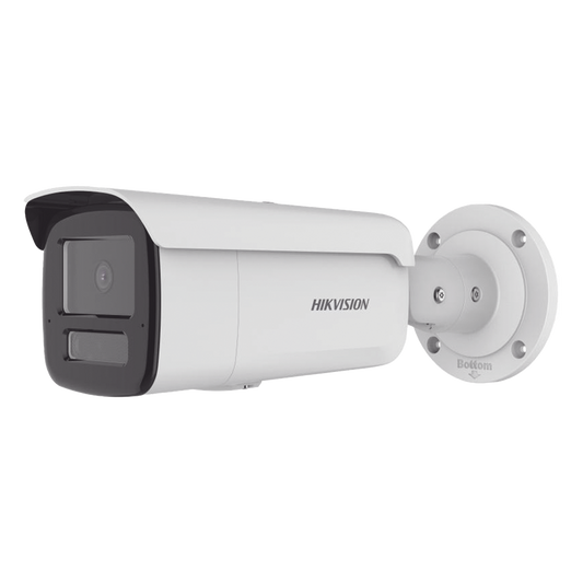 [Dual Light + 2 Micrófonos Integrados] Bala IP 6 Megapixel / Lente 4 mm / 80 mts Luz Blanca + 80 mts IR / ACUSENSE / Exterior IP67 / WDR 120 dB / PoE  / Micro SD / Metal / ACUSEEK