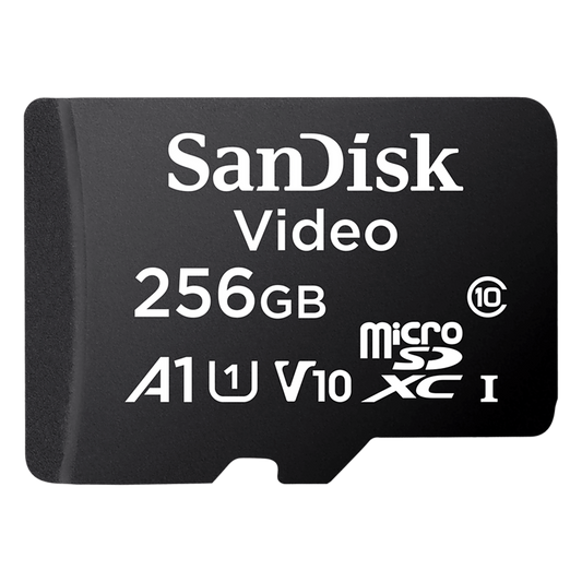Memoria microSD SanDisk 256GB / Alta Resistencia / Videovigilancia / Clase 10